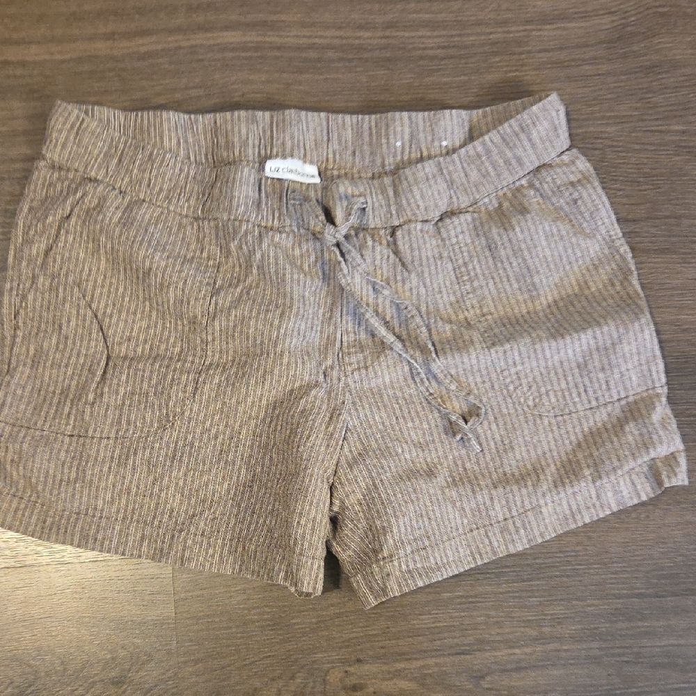 Liz Claiborne Brown Cargo‎ Shorts Relaxed Fit